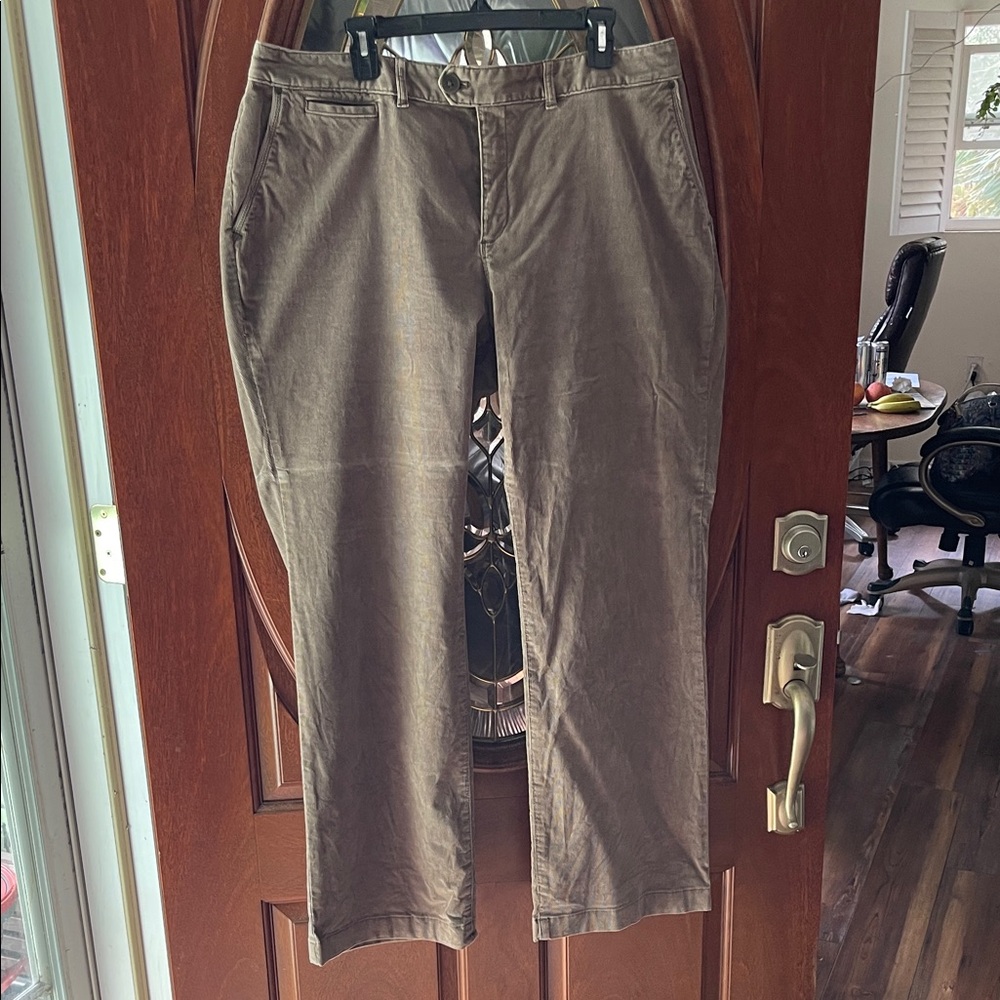 Eddie Bauer ladies corduroy Brown Pants